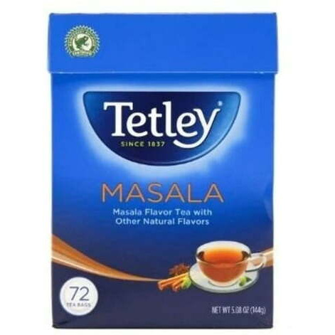 TETLEY TEA MASALA 72BAG