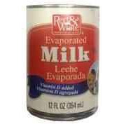 RED & WHITE EVAPORATED MILK 12OZ