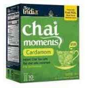 TEA INDIA CHAI MOMENTS CARDAMOM 224GM