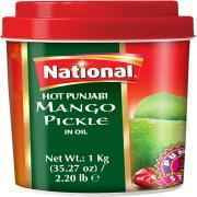 NATIONAL PUNJABI MANGO PICKLE IN OIL HOT 1KG