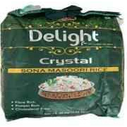 DELIGHT SONA MASOORI RICE DELIGHT CRYSTALS 20LBS