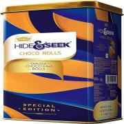 PARLE HIDE & SEEK CHOCO ROLLS 125GM