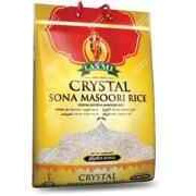 LAXMI CRYSTAL SONA MASOORI RICE 20LBS