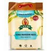 LAXMI ORGANIC SONA MASOORI RICE 10LBS