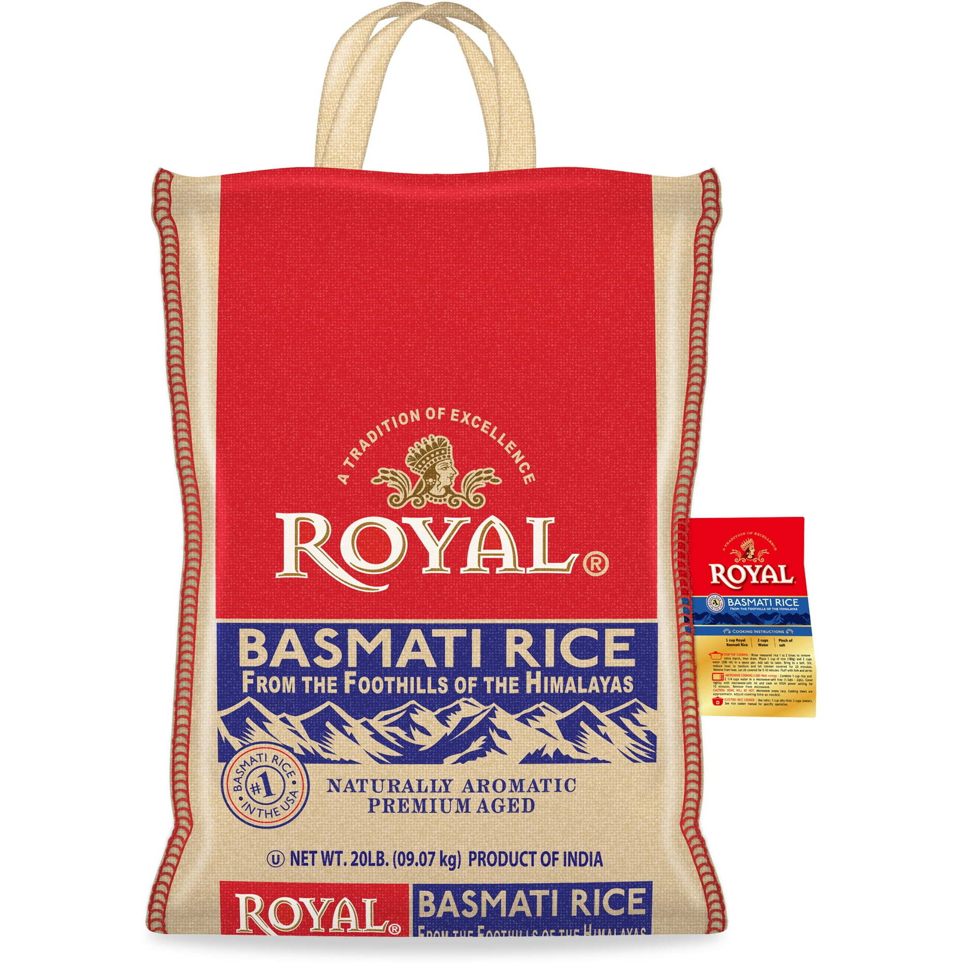 ROYAL BASMATI 20LBS