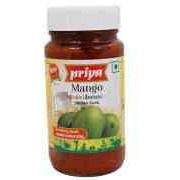 PRIYA MANGO PICKLE WITHOUT GARLIC 300GM