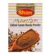 SHAN ZAFARANI GARAM MASALA CARD BOARD BOX 50GM