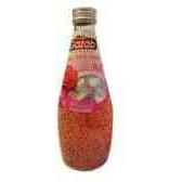 GAZAB BASIL SEED ROSE DRINK 290ML
