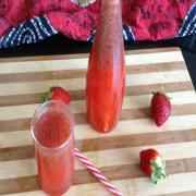 GAZAB BASIL SEED STRAWBERRY DRINK 290ML