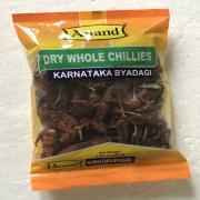 ANAND CHILLI WHOLE BYADAGI KARNATAKA 100GM