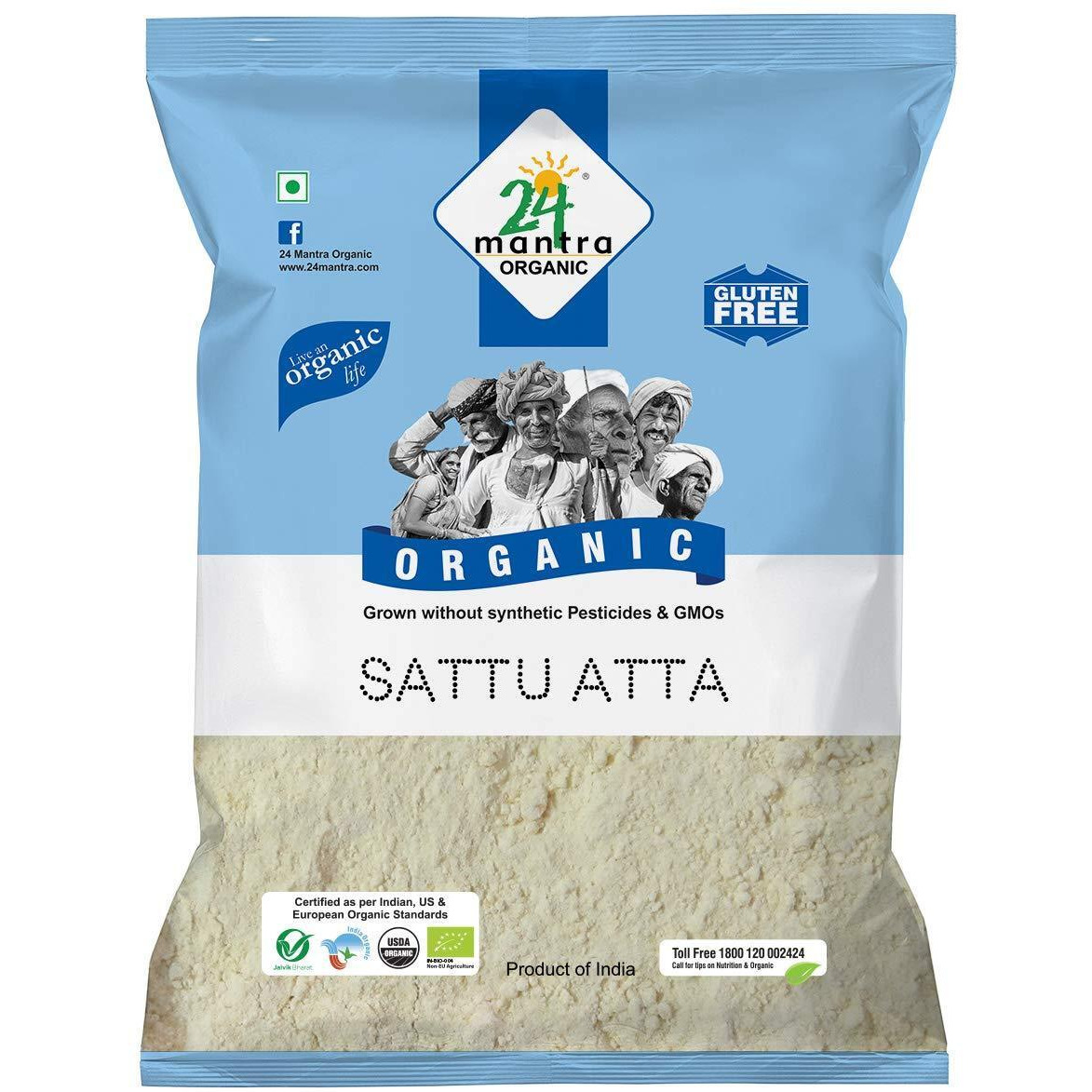 ORGANIC SATTU FLOUR 2LB_2_LBS