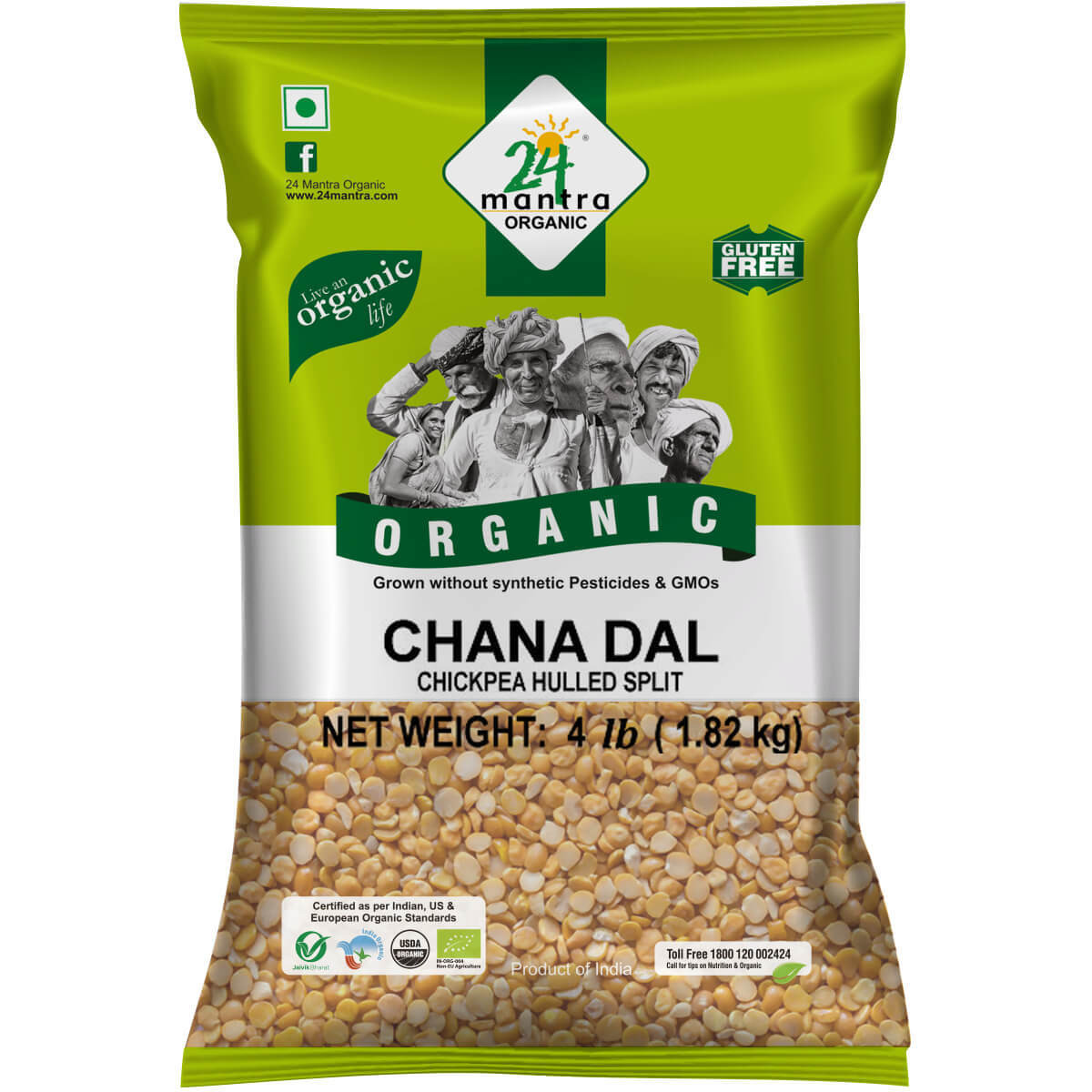 24 ORG CHANA DAL 4LBS_4_LBS