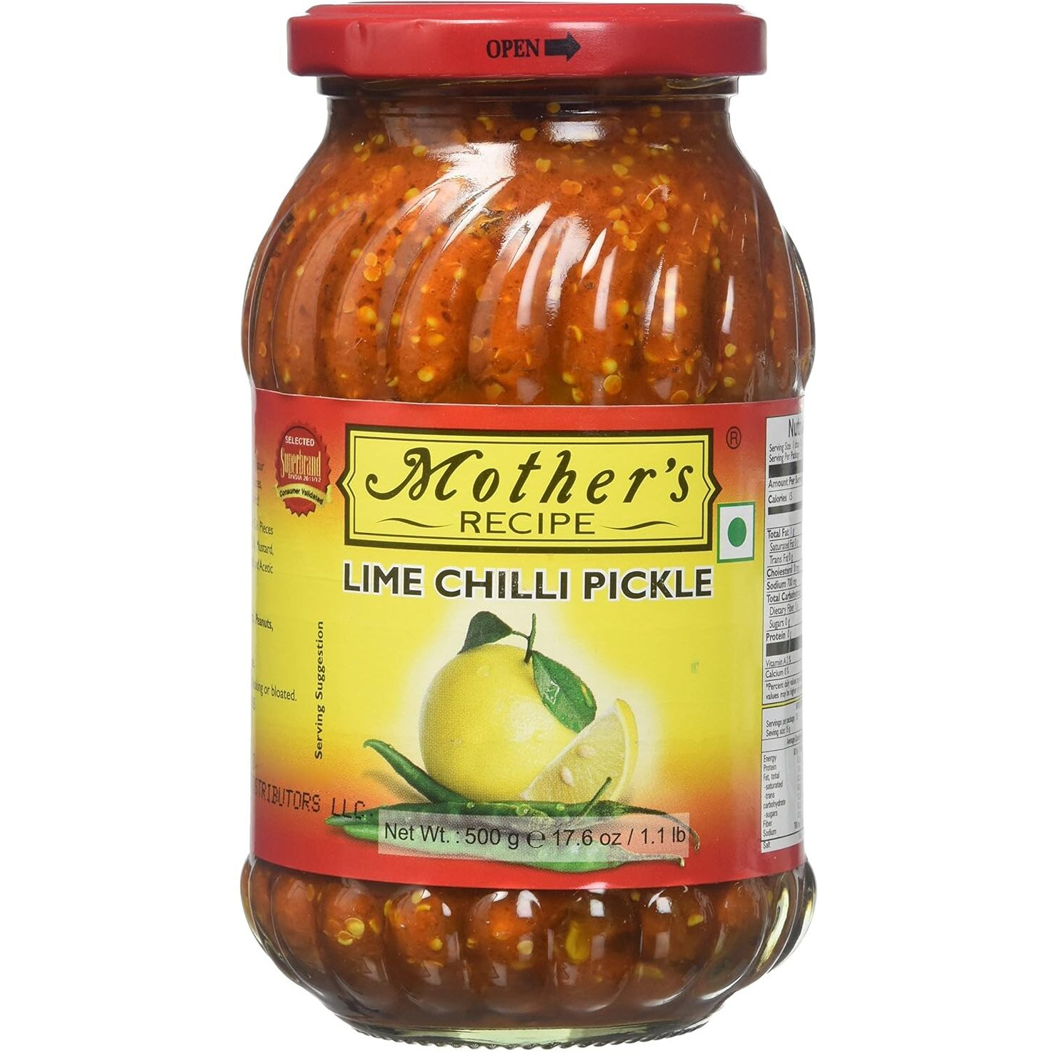 MOTHERS LIME CHILLI 500G_500_GM