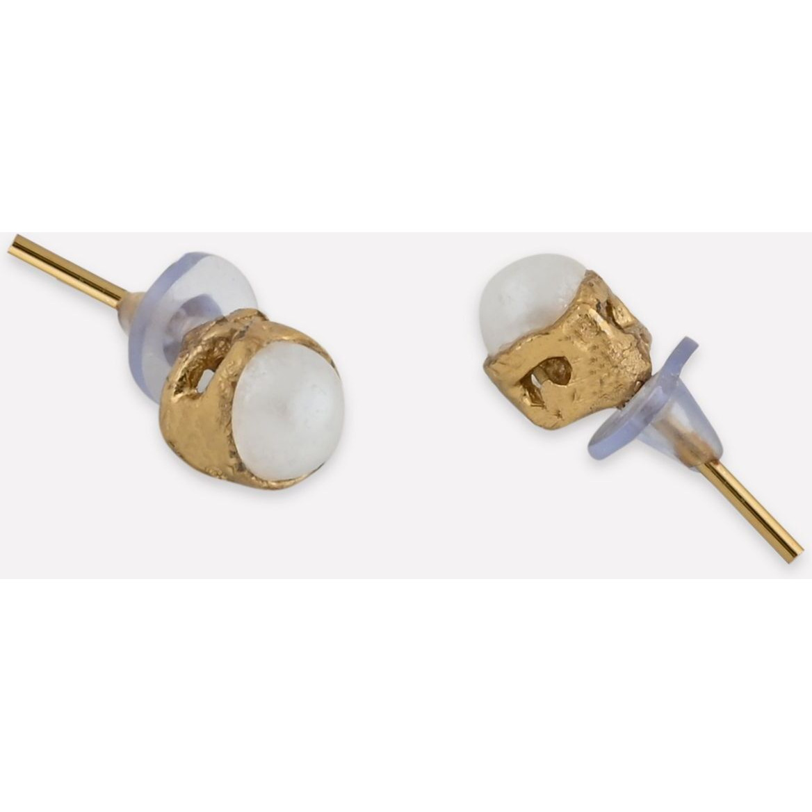 Prizetaa Alloy Gold-plated White Jewellery Set (Pack of 3)