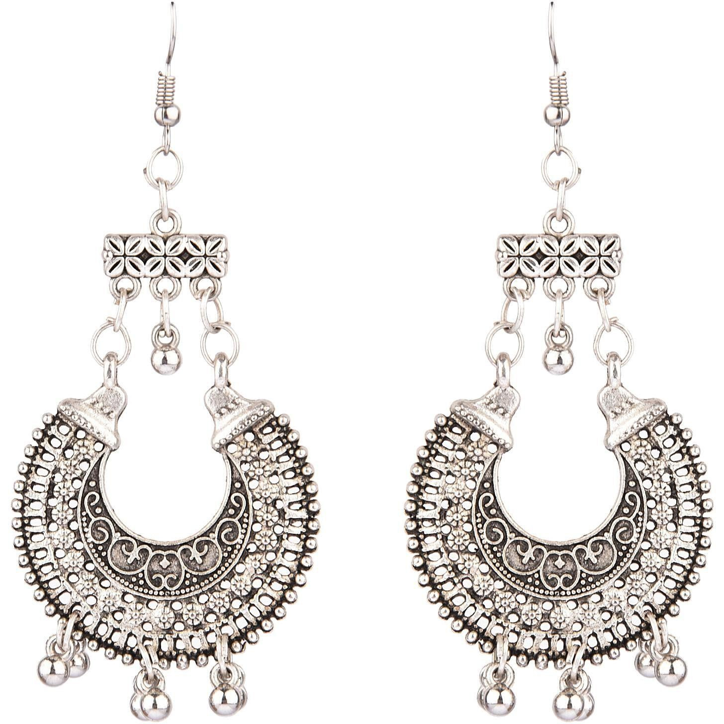 Prizetaa Alloy Silver Jewellery Set (Pack of 1)