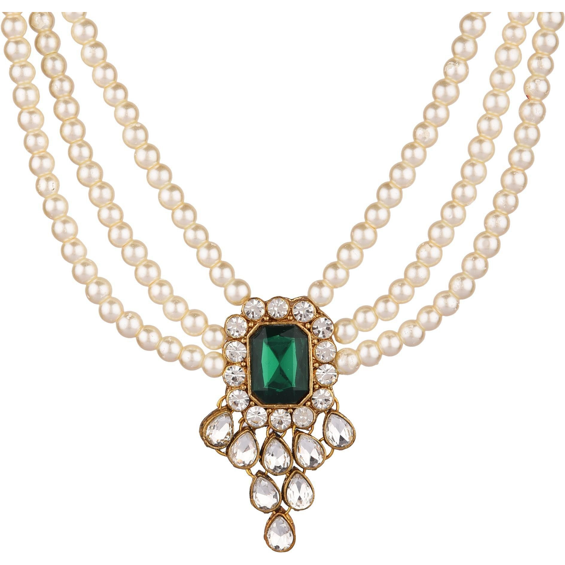 Prizetaa Alloy Green Jewellery Set (Pack of 1)