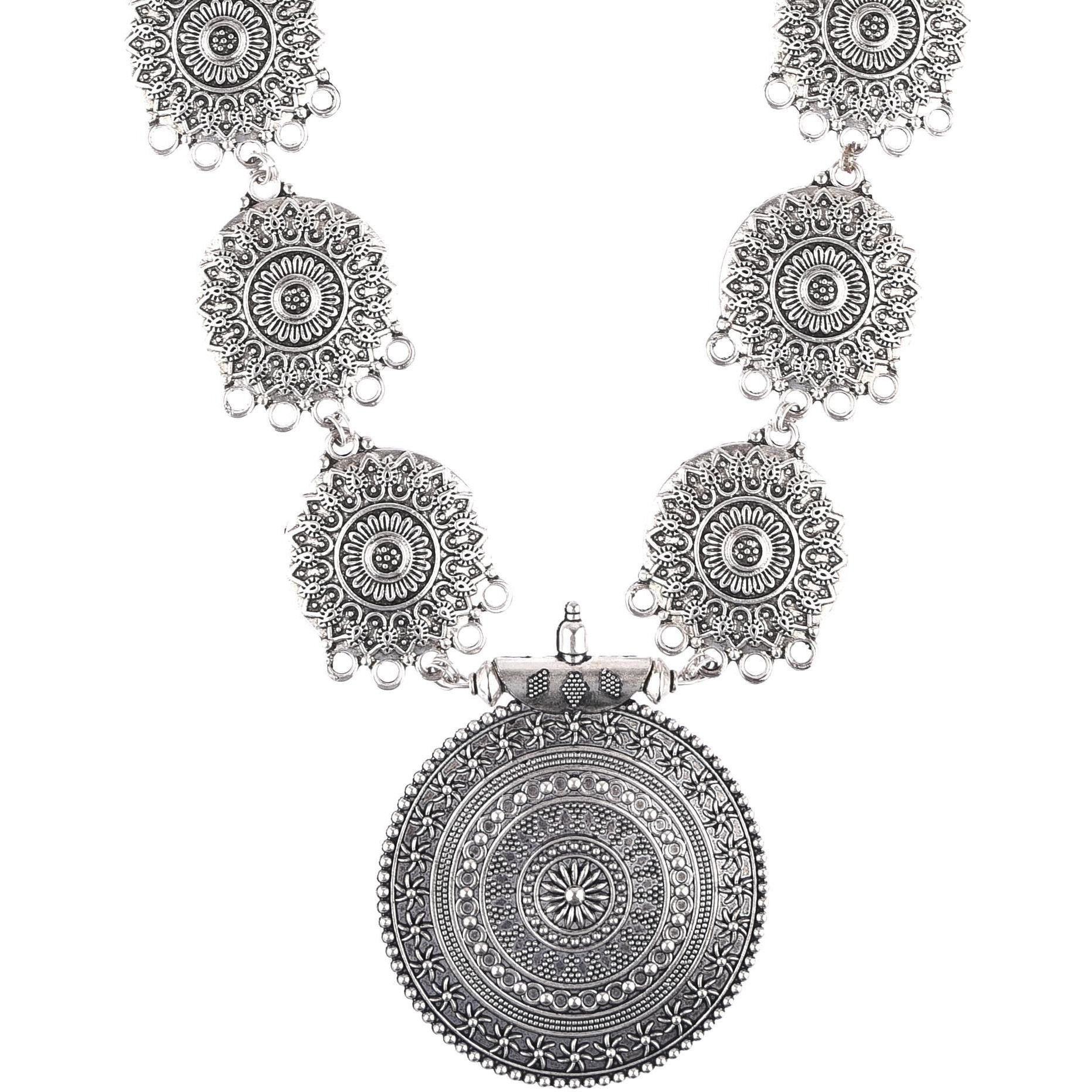 Prizetaa Alloy Silver Jewellery Set (Pack of 1)