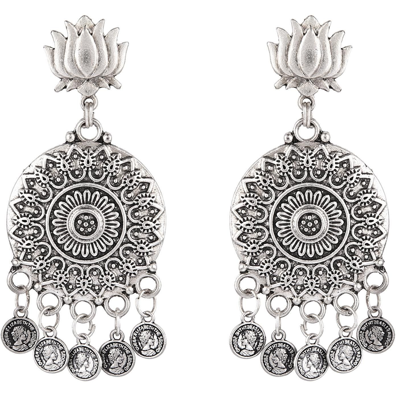 Prizetaa Alloy Silver Jewellery Set (Pack of 1)