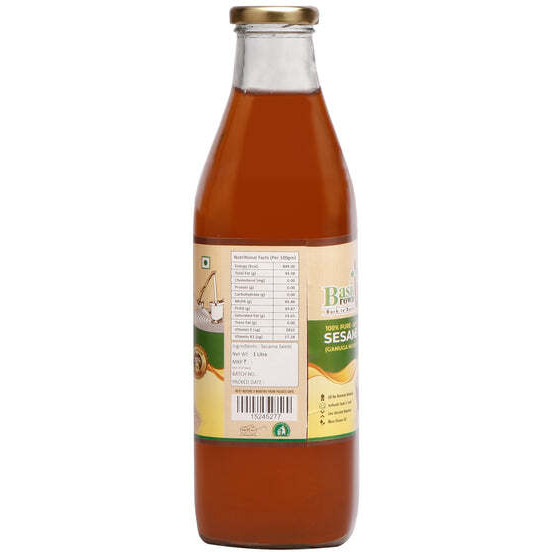 BasicBrowns Bull Driven Sesame Oil L