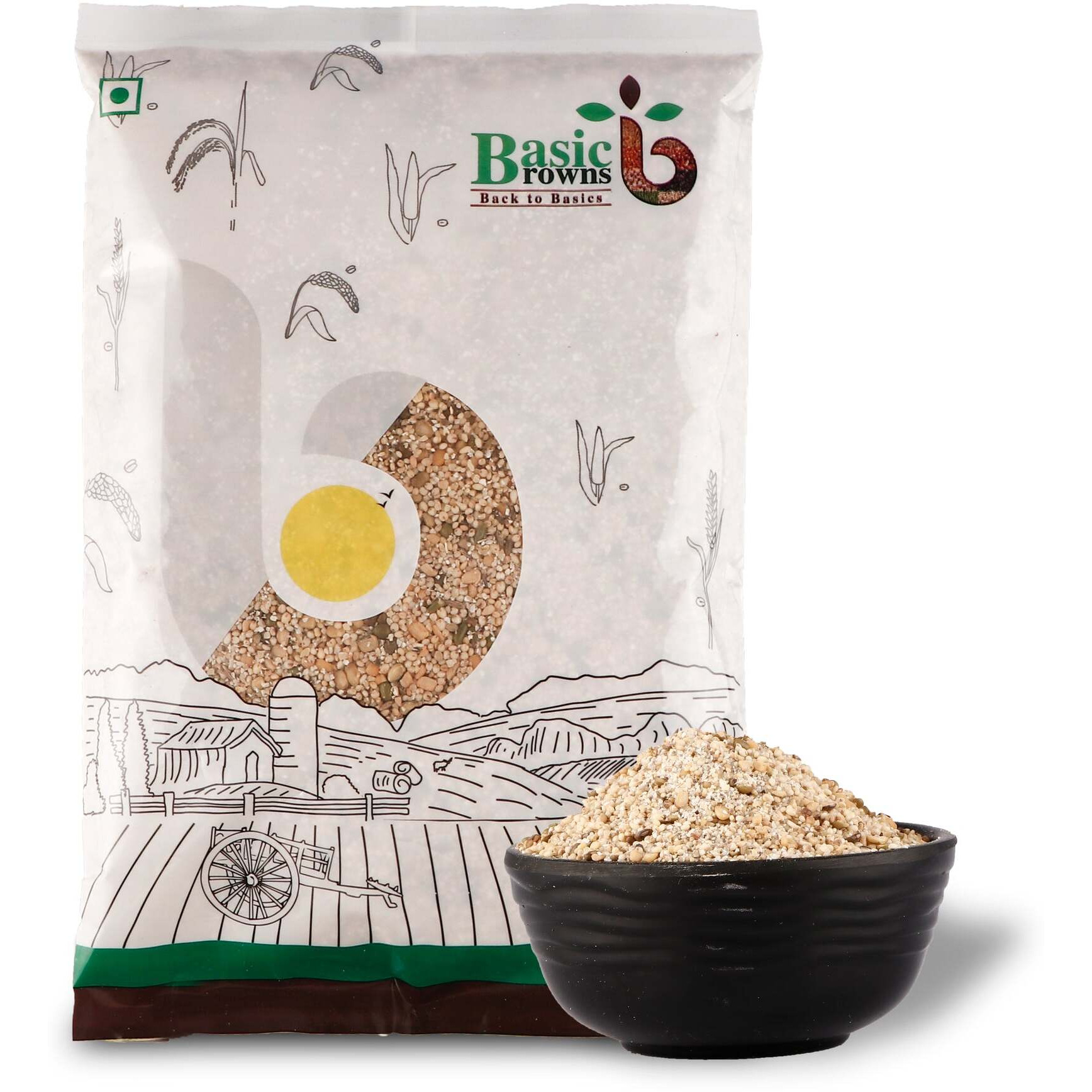 basicBrowns Multi Millet Khichdi 500g