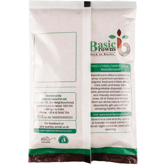 BasicBrowns Foxtail Idly / Idli Rava 500g