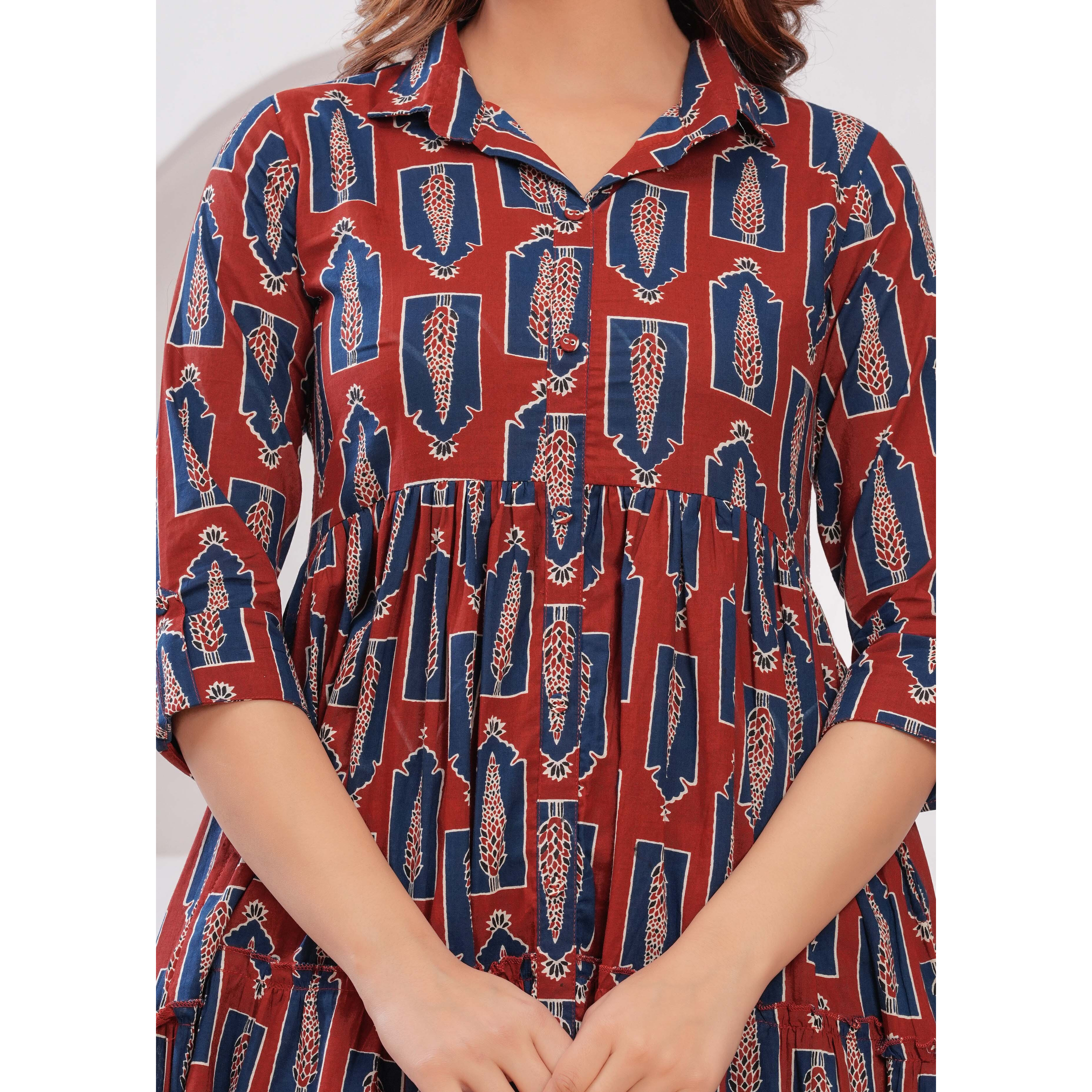 Women Maroon Solid Palazzo with Lace Detailing