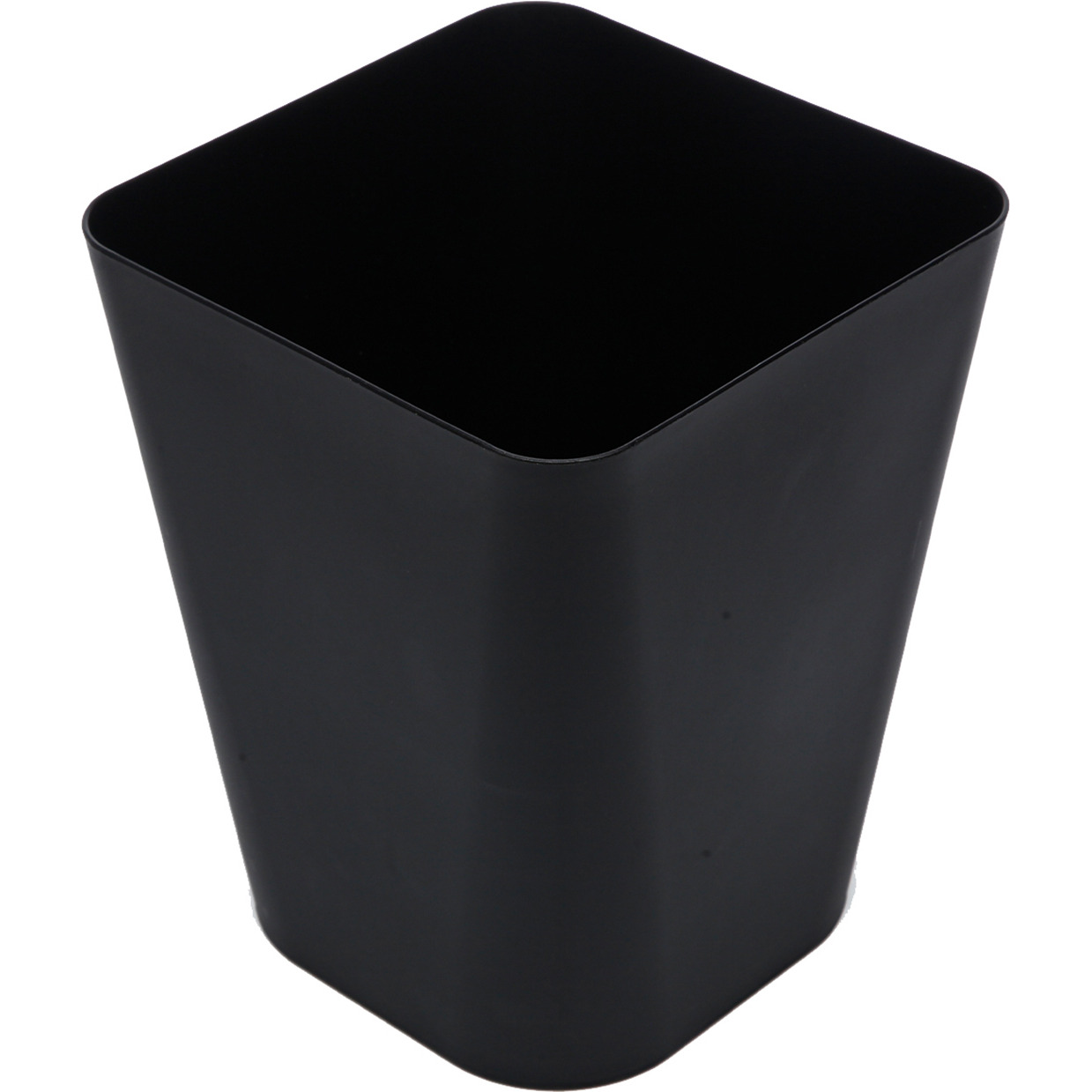2-Pack Black 7L Open-Top Mini Waste Bins | Durable & Portable