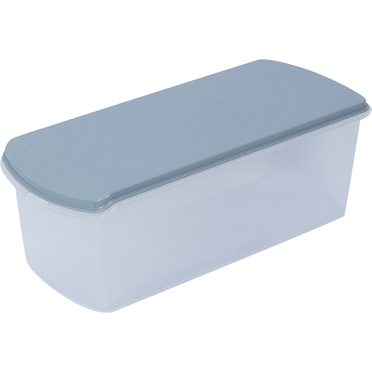 Airtight Multi-Storage Bread Box & Kitchen Organizer (Grey)