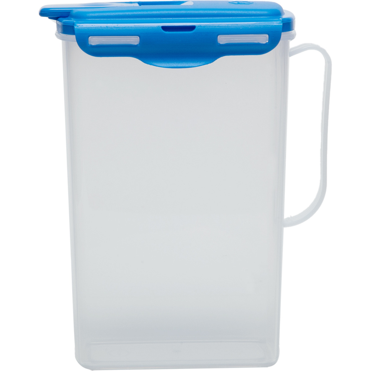 Fridge Water Jug 2 Litre BPA-Free | Leak-Proof Flip-Top & Locking Lid (Blue)