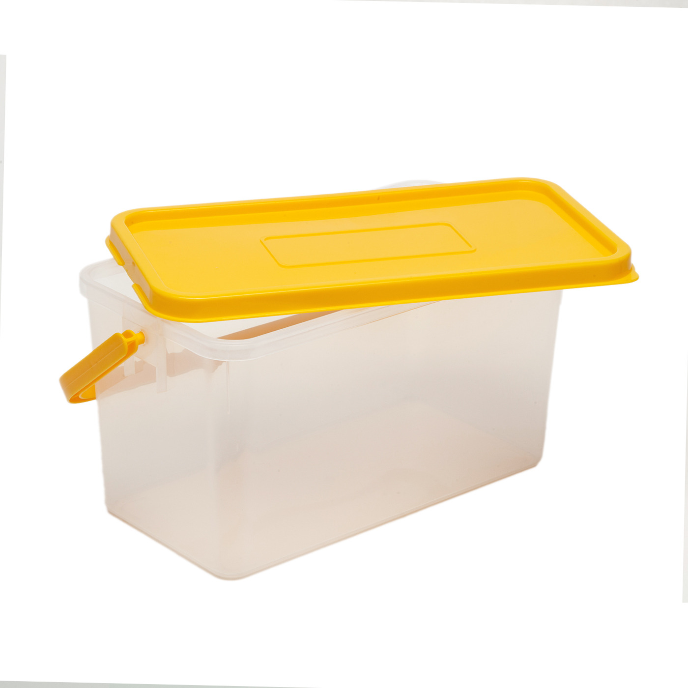 Pick N Carry 3.3LMultipurpose Storage Box | Food Grade, Freezer & Dishwasher Safe (Yellow)