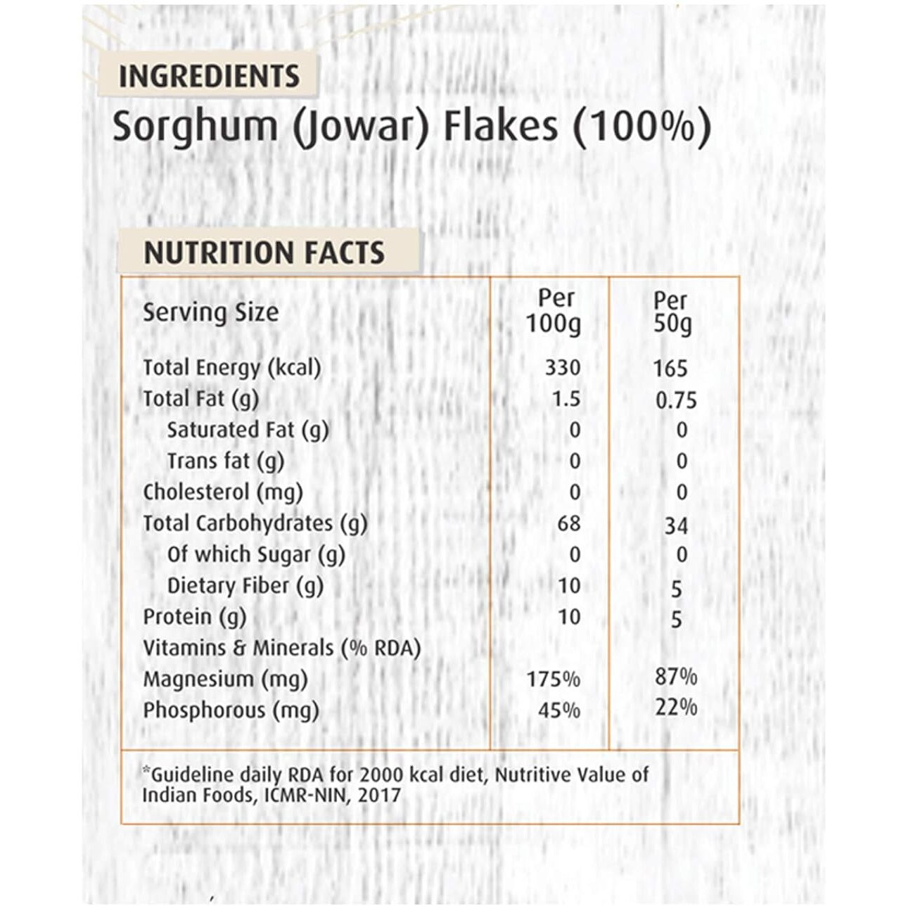 Health Sutra Combo | Jowar & Bajra Flakes 500g Each | High Protein Diet Breakfast