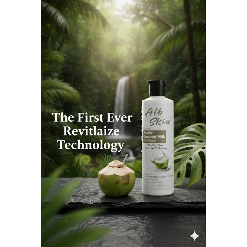 Tender Coconut Shampoo for Frizzy and Dry Hair 200ml