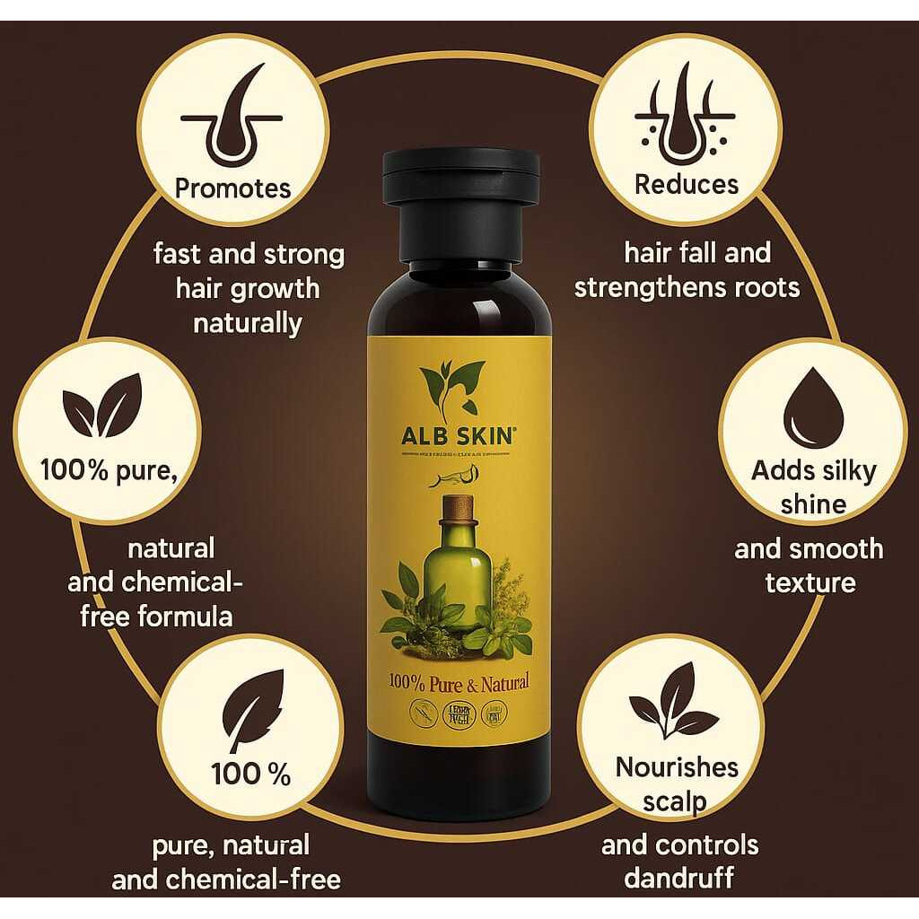 Organic Hair Oil 200ml
