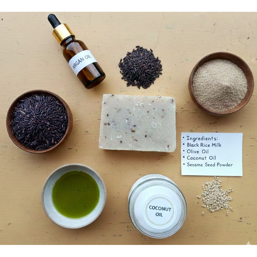 Black Rice Milk Cleanser Bar