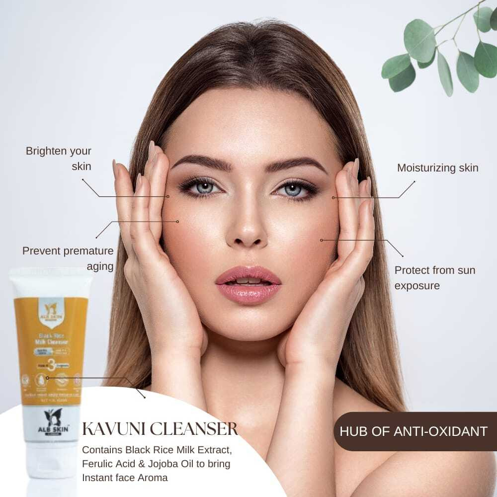 Black Rice Milk Cleanser With Ferulic Acid