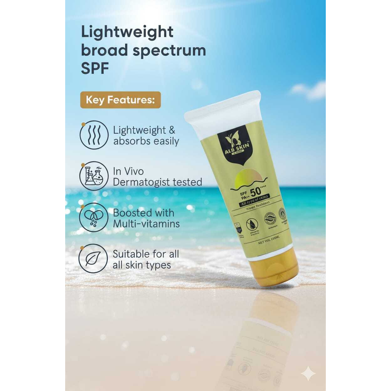 Sunscreen Spf 50+ PA