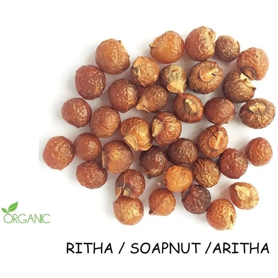 The Forest Herbs Natural Care From Nature Whole Dried Reetha, Soap Nuts, Aritha Raw Form,For All Hair Type 500G, 1 Count