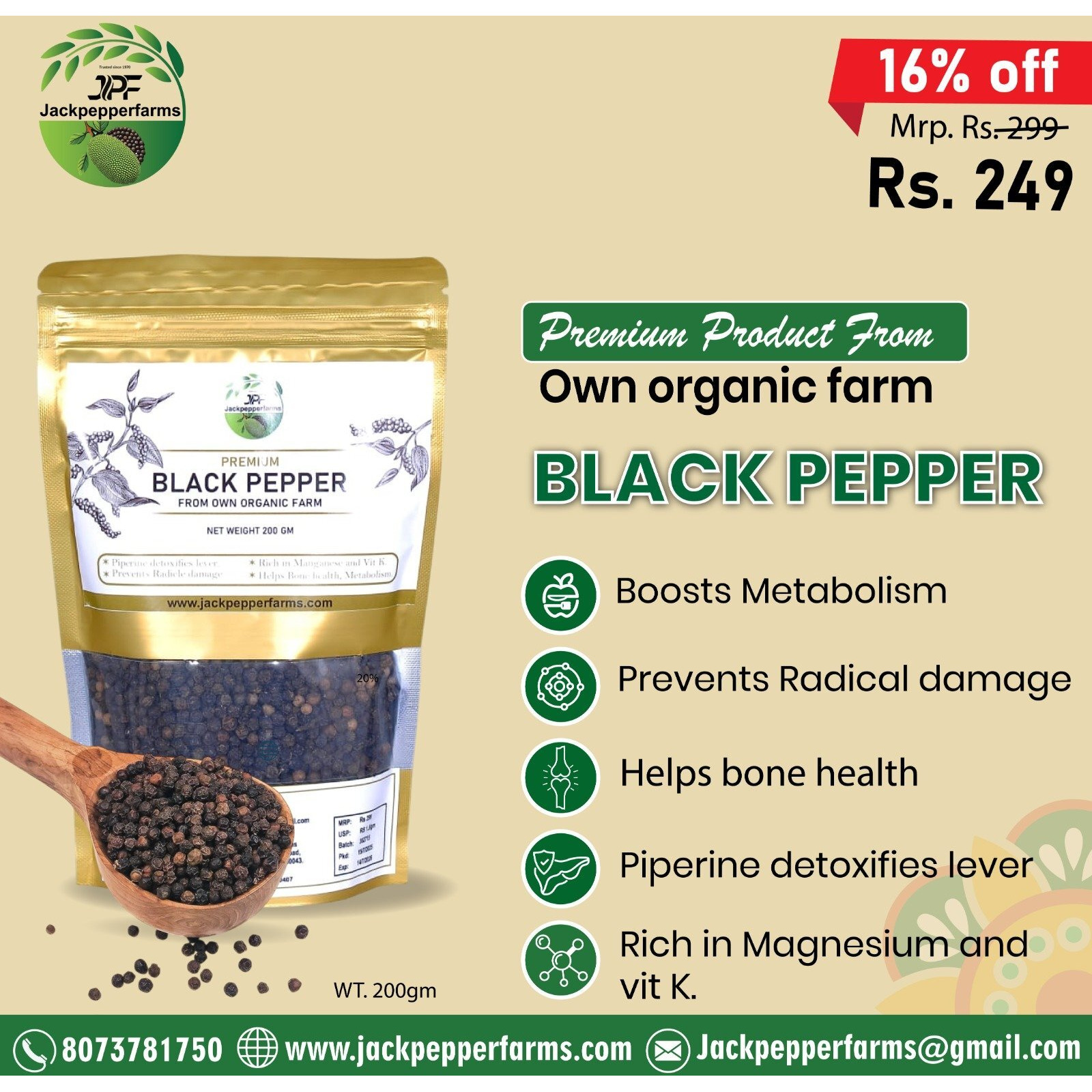 Premium Black Pepper
