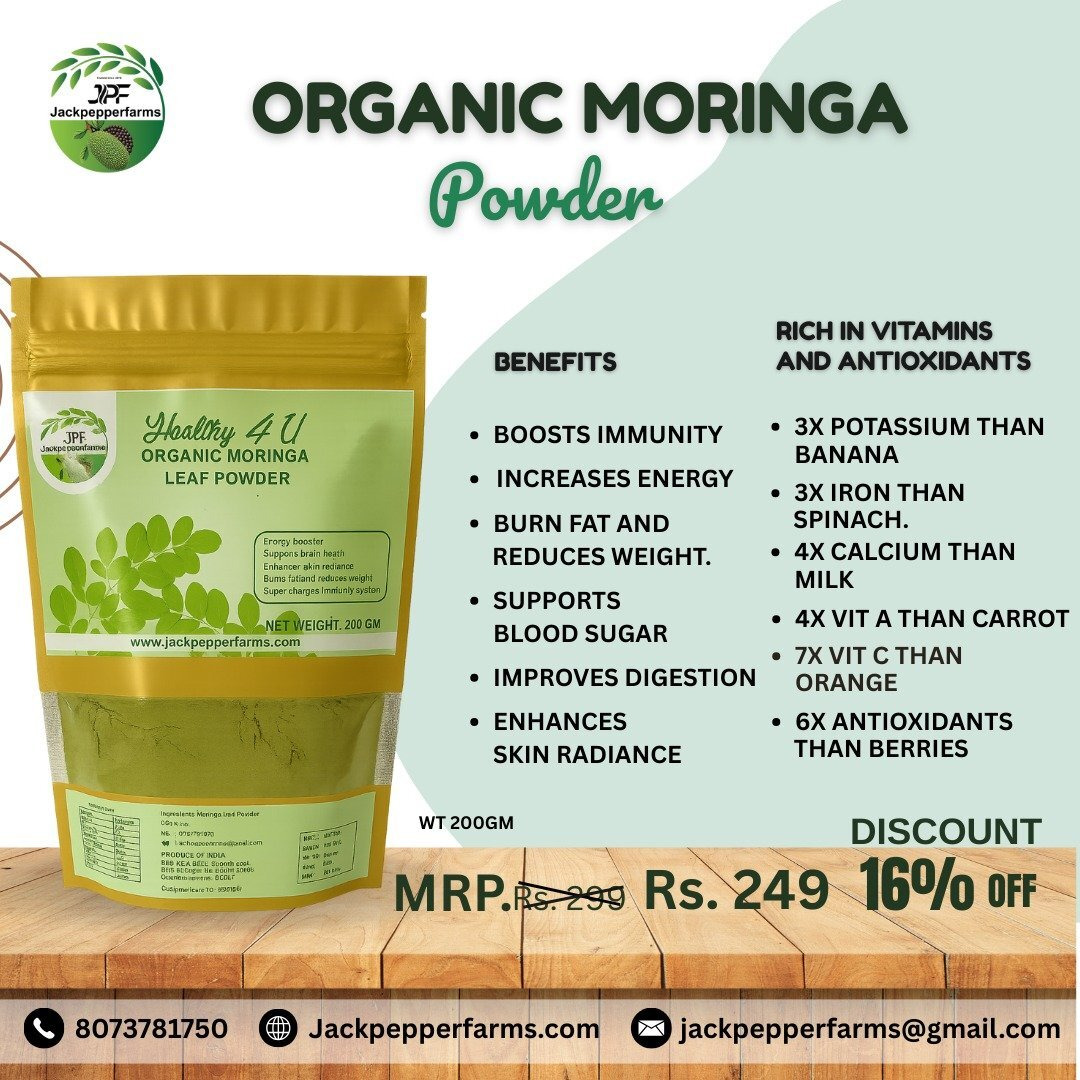 Organic Moringa Powder