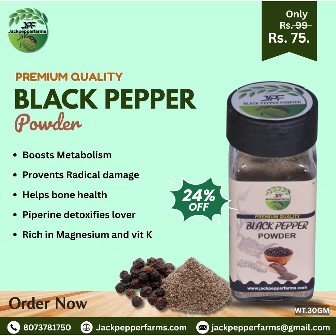 Black Pepper Powder