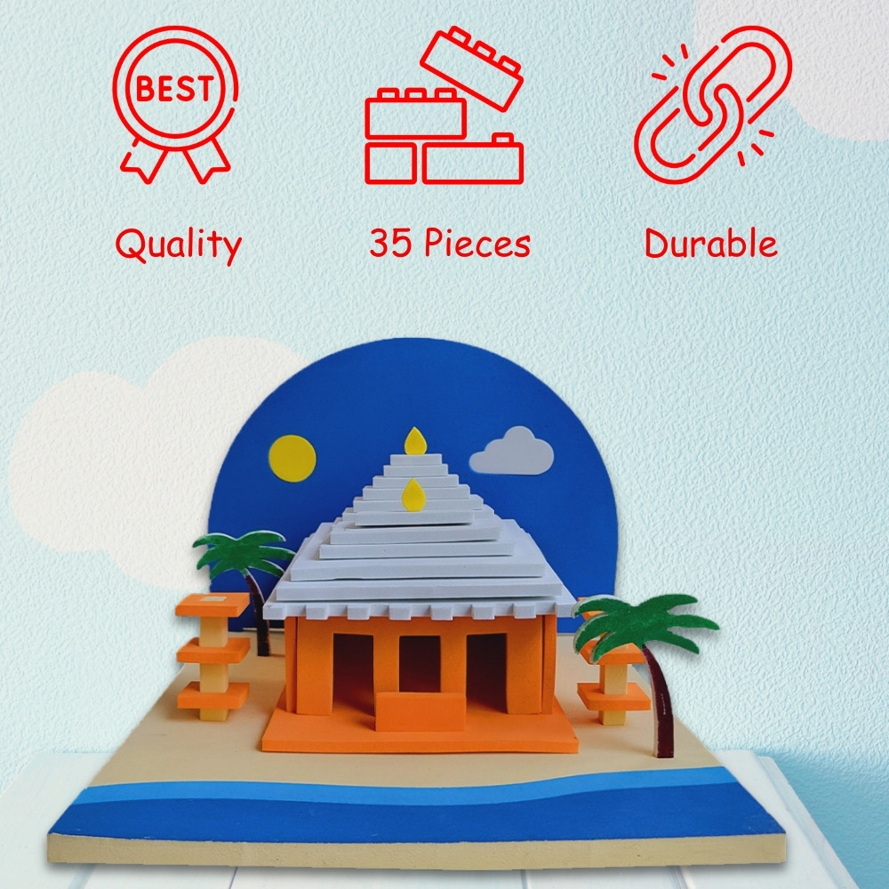 DIY Temple Making Kit | Make Ganpatipule Temple