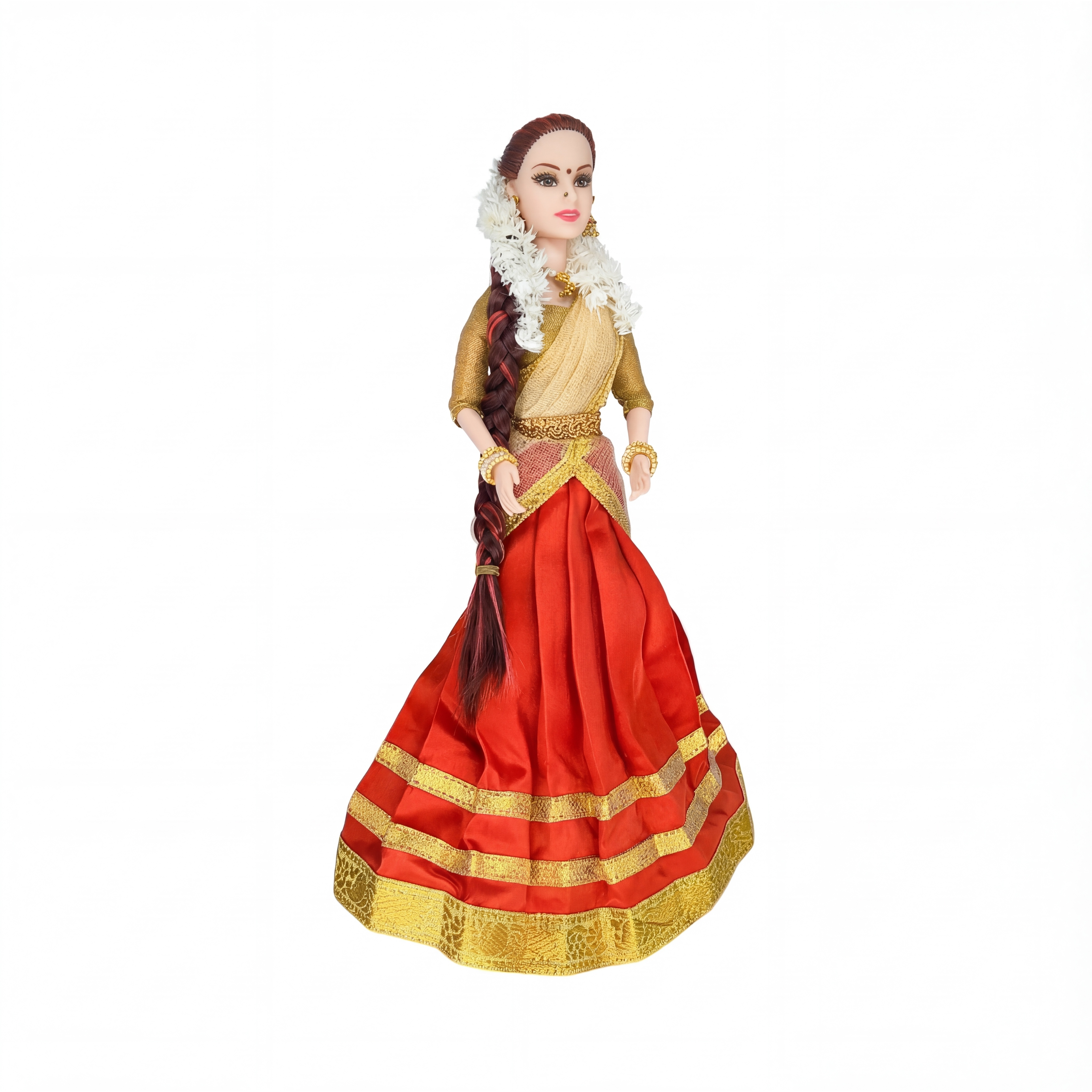 Indian Doll Kavya in Silk saree