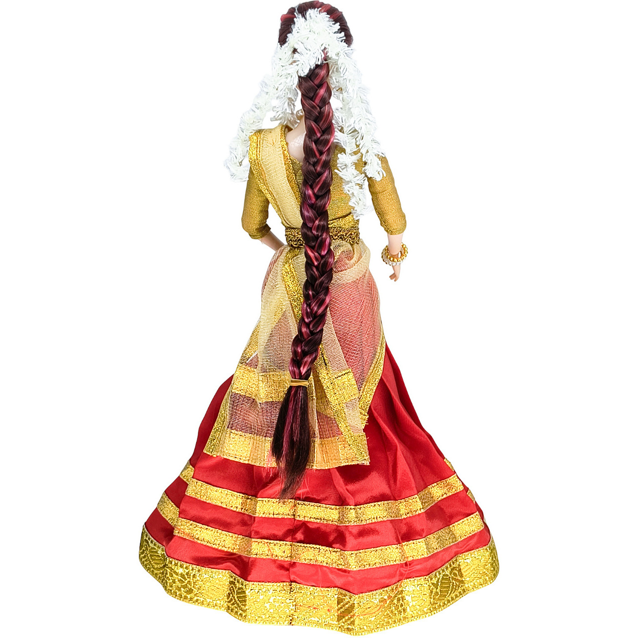 Indian Doll Kavya in Silk saree