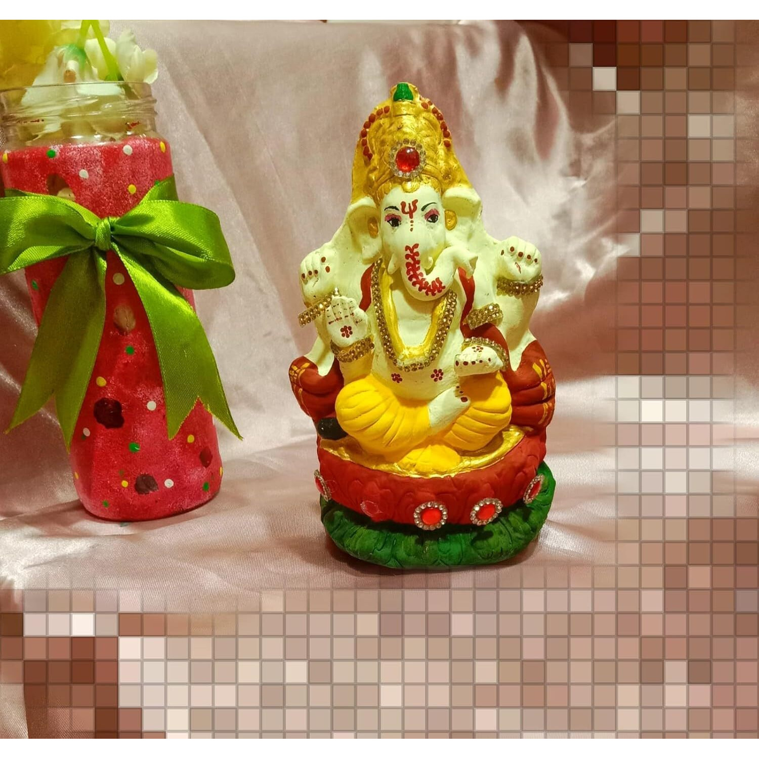 DIY GANESHA 1 PIECE MOULD KIT - 7 Inch