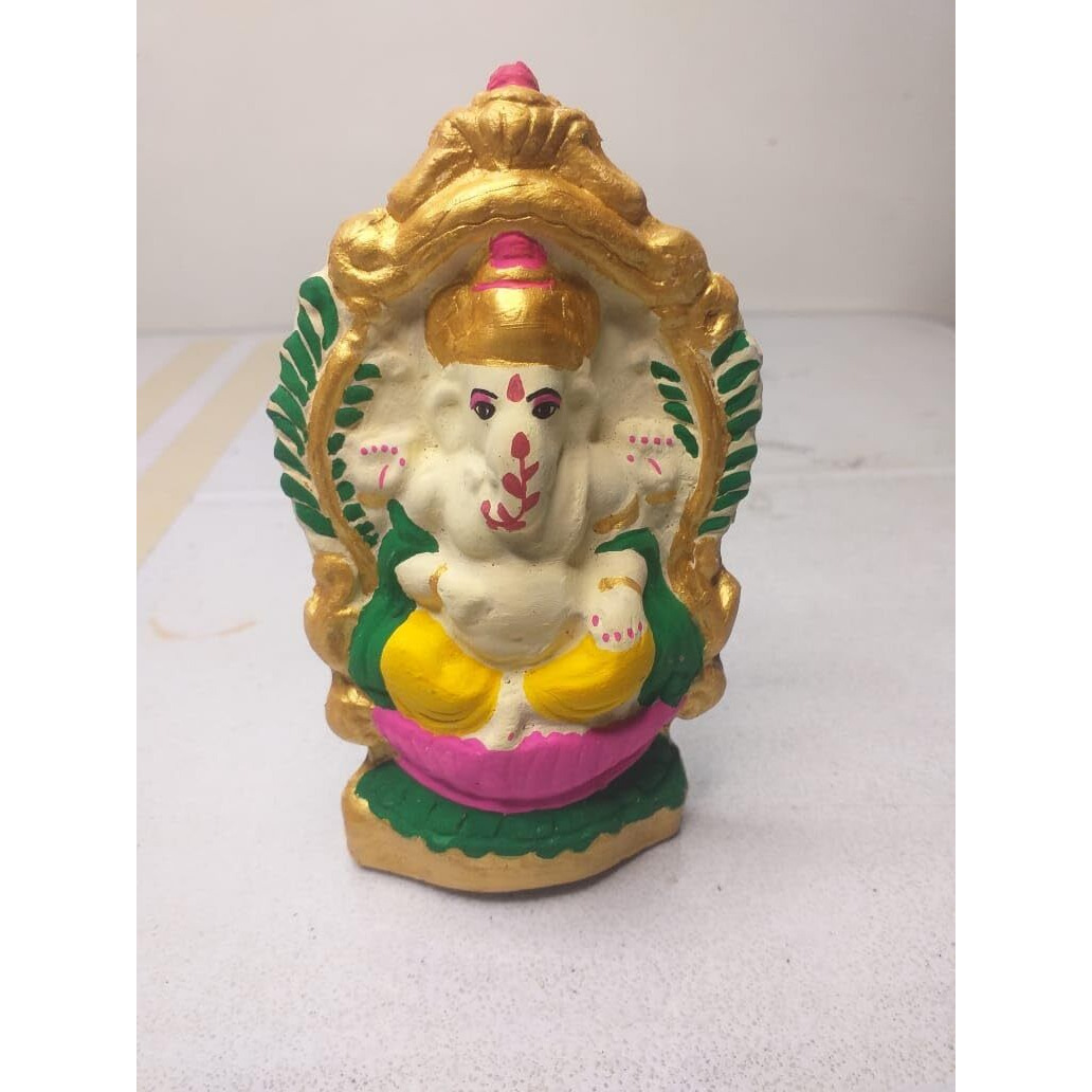 DIY Ganesha 1 Piece  Mould KIT  6& Idol