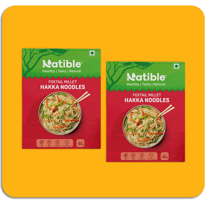 Foxtail Millet Hakka Noodles Combo