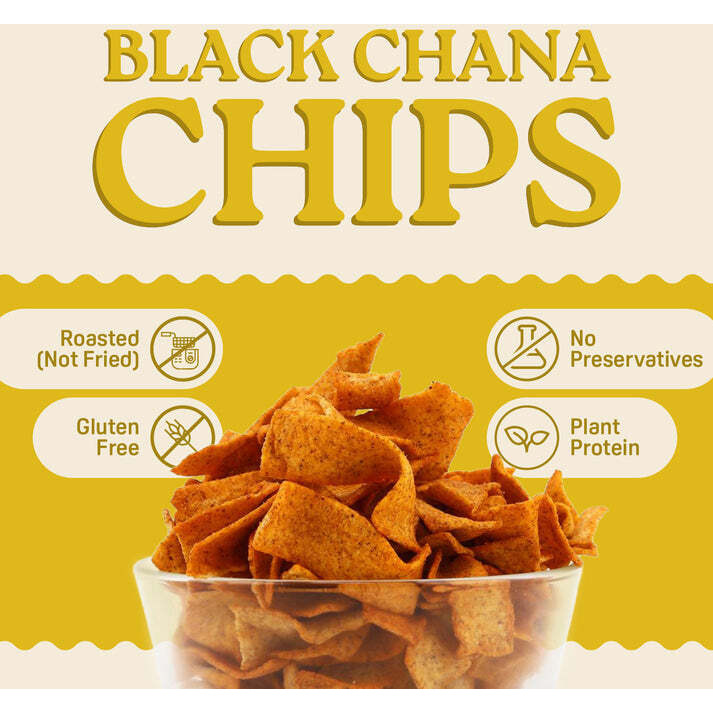Roasted Black Chana Chips Combo