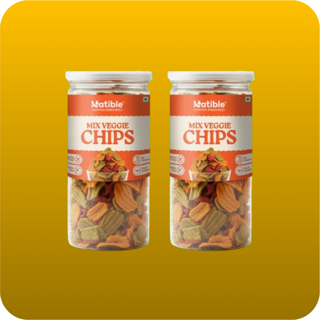 Roasted Mix Veggie Chips Combo