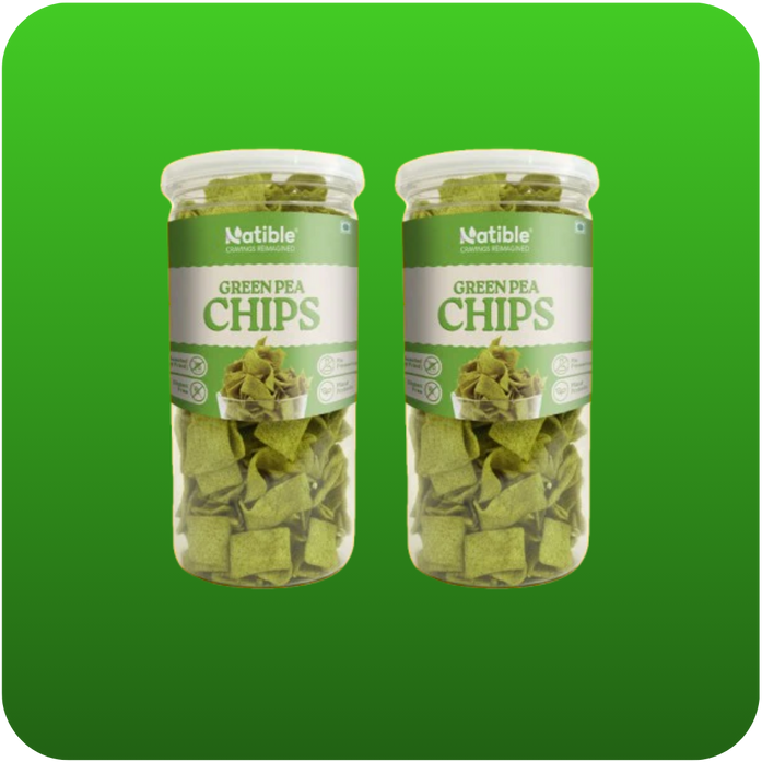 Roasted Green Pea Chips Combo