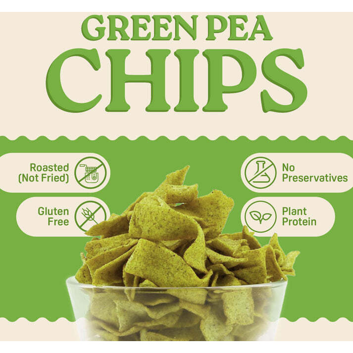 Roasted Green Pea Chips Combo